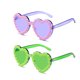 thumbnail image 1 of 3 uds gafas de sol en forma de corazón gafas de sol sin bordes en forma de corazón Día de San Valentín fiesta de verano para chica, 1 of 6
