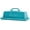 Teal, variant on Bruntmor Elegant Porcelain Butter Dish with Lid, Covered Butter Keeper - Handle Design - Dishwasher Safe, 7.5 Inch Wide, White