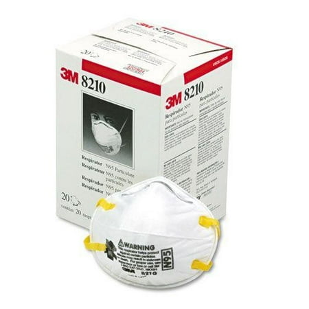 3M Particulate Respirator 8200/07023(AAD), N95 (Best Half Mask Respirator)