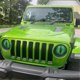 thumbnail image 3 of Beast Eyes Headlight Decal, 3D Eyes Sticker Decal Green, 3 of 5