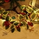 thumbnail image 4 of Guirnalda De Navidad Guirnalda De Luces Guirnalda De Bayas Rojas Alimentada Por Batería Guirnalda De Hojas De Acebo Para Árbol De Navidad Decoración De Fiesta De Acción De Gracias 2M / 6.56Ft 20 Leds Minnieouse HA013304-00, 4 of 6