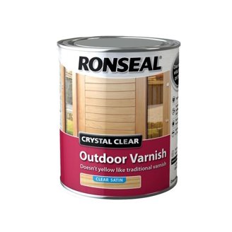 Ronseal 10 Year Woodstain Satin - Natural Oak