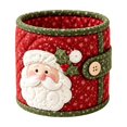 thumbnail image 2 of Christmas Quilted Mug Cozy Sewing Kit,DIY Holiday Craft for Beginners, 2 of 3