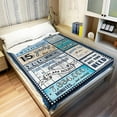 thumbnail image 2 of 15 Year Old Boy Birthday Gift, Super Soft and Warm Happy Birthday Blanket, Digital Heartwarming Sentences Creative Design Ideal Gifts for 15th, 50"x60", 2 of 6
