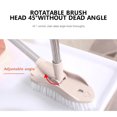 thumbnail image 5 of Cleaning Tools Clearance! QTOCIO Cleaning Brush, Cleaning Brush Combination Tub And Tile Brush Cleaner Brush Retractable Long Handle Brush for Bathroom Tub Wall Mop Scrub, 5 of 8