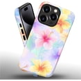 thumbnail image 3 of Case for iPhone 15 Pro, Tropical Plants Colorful Flowers Design Hybrid Dual Protection Soft TPU + Hard PC, Shockproof & Anti-Scratch Cover Men Women Stylish Protective Phone Case, 3 of 5