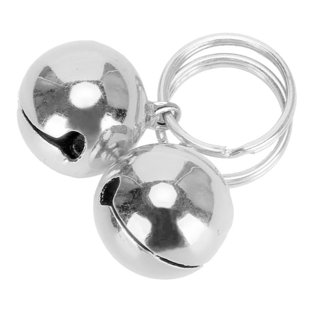Campanas De Cobre Para Mascotas, 2 Piezas De Campanas De Cobre Antipérdida A Prueba De Herrumbre, Collar Redondo Con Sonido Nítido, Decoración De Collar De Moda Para Perro Gato