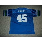 Unsigned Kenny Easley Jersey #45 Seattle Custom Stitched Blue Football New No Brands/Logos Sizes S-3XL
