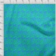 thumbnail image 3 of oneOone Georgette Viscose Sea Green Fabric Batik Sewing Fabric By The Yard Printed Diy Clothing Sewing Supplies 42 Inch Wide - 28, 3 of 4