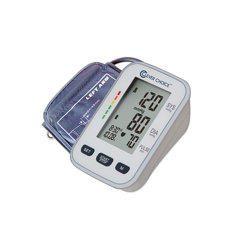Clever Choice Upper Arm Talking Blood Pressure Monitor - Wide Cuff