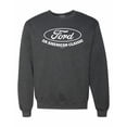 thumbnail image 2 of Wild Bobby, Ford Motors an American Classic, Cars and Trucks, Unisex Crewneck Graphic Sweatshirt, Heather Black, Large, 2 of 4