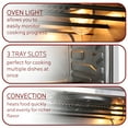 thumbnail image 6 of MegaChef 25 Quart Digital Electric Multi-Function Air Fryer and Counter Top Oven, 6 of 9
