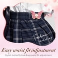 thumbnail image 4 of Topboutique 8 Set Pant Waist Tightener Butterfly Waist Cinching Button Detachable Waistband Buttons Adjustable Waist Buckle Extender Set Pants Clips Pants Tighteners No Sewing for Jeans,Pants,Skirts, 4 of 8