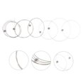 thumbnail image 4 of WEUVEB 6Ud Cuerdas Para Guitarra Clásica Nylon Transparentes Y Duraderas, 4 of 8