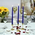 thumbnail image 4 of Zest Candle 12-Piece Taper Candles, 12-Inch, Blue, 4 of 5