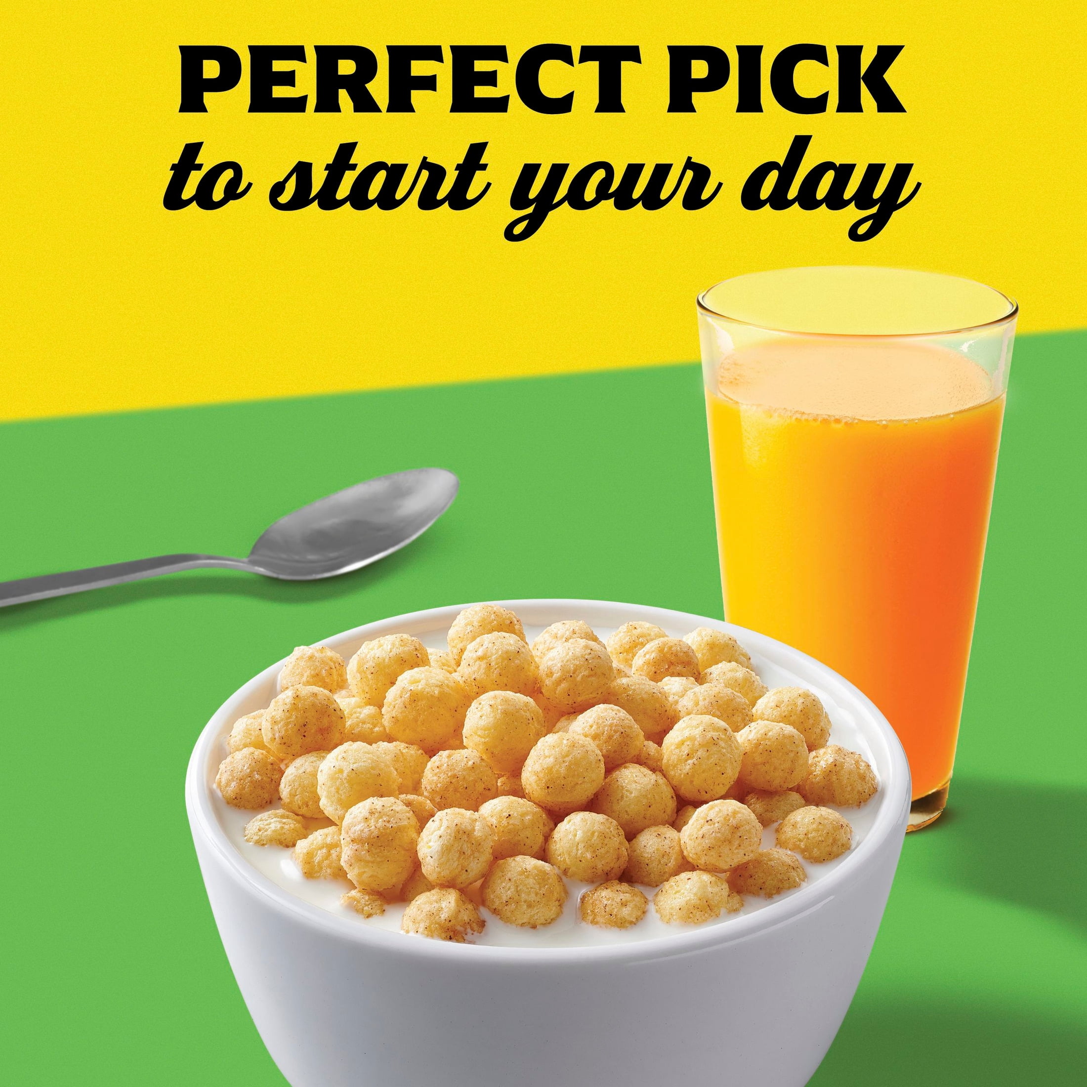 (3 pack) Mott's Apple Cinnamon Cereal, Made with Apple Puree, Whole Grain, Family Size, 20.8 oz