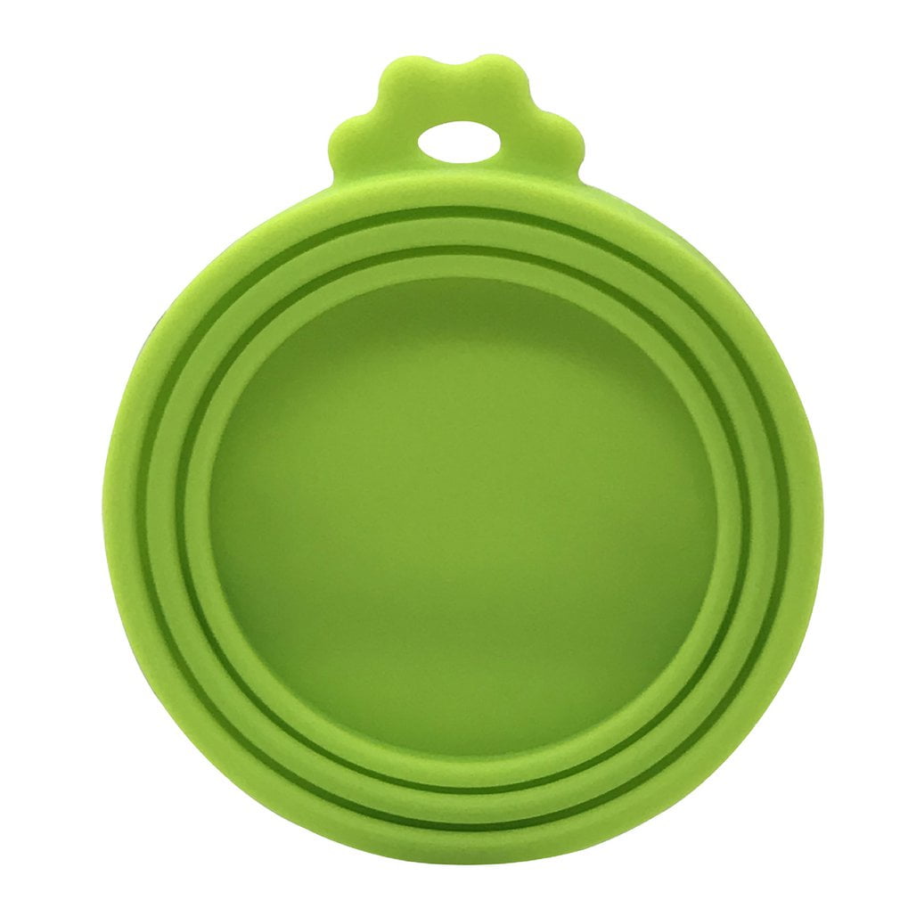 Canned Silicone Lid Sealed Feeder Puppy Dog Cat Food Tin Lid Top