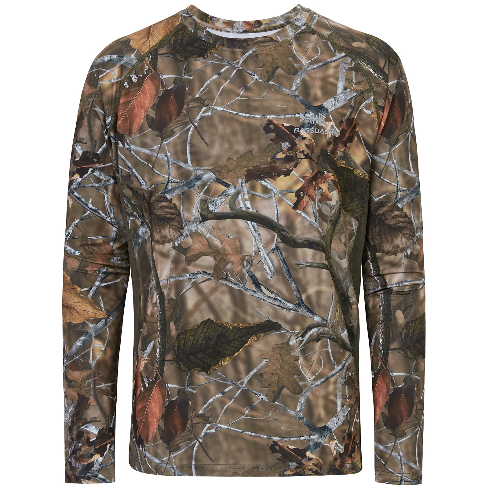 Bassdash FS13M Men's Hunting Camo Performance Long Sleeve Shirt Fishing UPF50+
