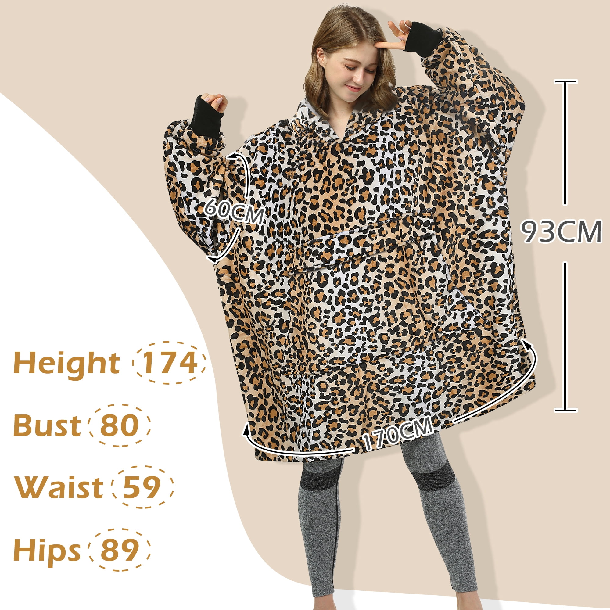 Catalonia Women's Hoodie Sweatshirt, Casual Long Sleeves Pullover Sweater with front Pocket, Blanket Hoodie Sweatshirt, Dark Gray