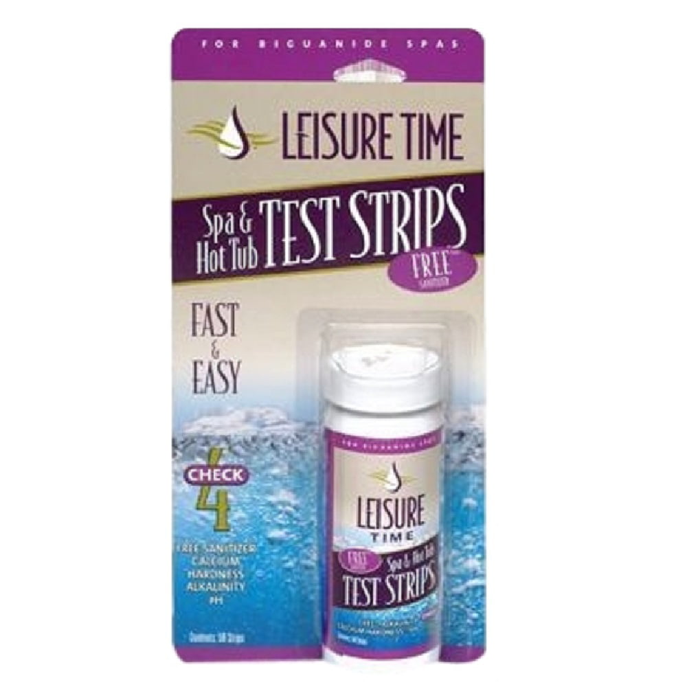 2 Bromine Test Strips ~ Spa and Hot Tub Leisure Time ~ 100 Count ~ New Details about    