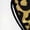 White, variant on Women's Gold Heart Stack T-Shirt Crown Leopard Print Graphic Tee Vintage Short Sleeve Crewneck Top