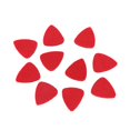 thumbnail image 1 of Felt Picks Plectrums 10Pcs  Red Guitar Pick, Wool Felt Guitar Picks Acoustic Guitar Pick, Lightweight Portable For Ukulele Instrument Accessory, 1 of 8