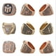 thumbnail image 5 of Anillo de campeonato de la NBA Bull Jordan, joyería para traje, anillo de baloncesto para hombre + caja de seis orificios, uso versátil, 5 of 5