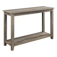 thumbnail image 1 of 48" Intérieur Côte Bois Canapé Table - Lavage Gris, 1 of 5