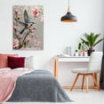 thumbnail image 3 of Stupell Industries Soft Pink Florals with Bird Animals Painting Wrapped Canvas Art Print Wall Art, 30 x 45, 3 of 8