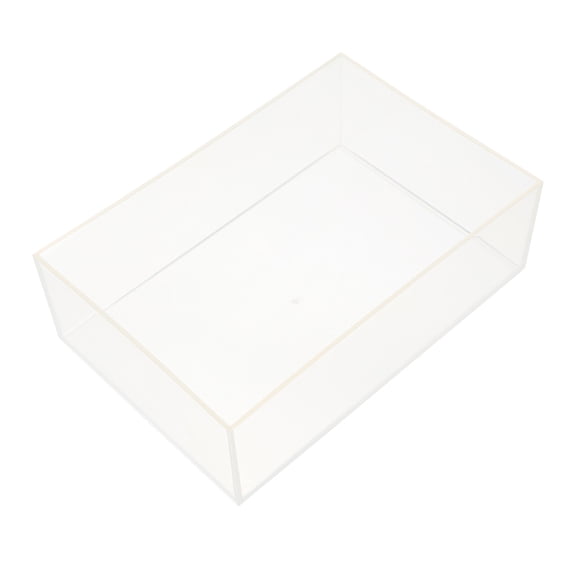 ELAYARD Transparent Plastic Tea Bag Organizer Box for Coffee and Tea Storage, Kitchen Counter and Pantry Storage Solution