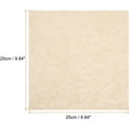 thumbnail image 2 of Highcool 100pcs Parchment Paper Square Sheets 9.84" x 9.84" Oil-absorbing Dry Food Wrapping Paper for Sandwich Baking Paper Liners Picnic Basket Bread Hamburger Wrap Kitchen, Wood Color, 2 of 7