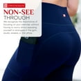 thumbnail image 2 of High Waist Workout Leggings for Tummy Support, Side Pockets, Breathable, Stretchy, Squat-Proof Leggings for Women, 2 of 13