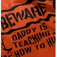 thumbnail image 5 of Beware Daddy Teaching Me to Hunt Toddler Boy Girl T Shirt Infant Toddler Brisco Brands 5T, 5 of 6
