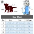 thumbnail image 2 of Luxtrada Pet Dog Cat Doctor Costume Pet Halloween Christmas Cosplay Funny Apperal for Small Dog Cat Puppy, 2 of 8