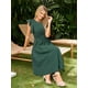 thumbnail image 3 of Vestido de verano midi a rayas de Dress Simplee para mujer, 3 of 6