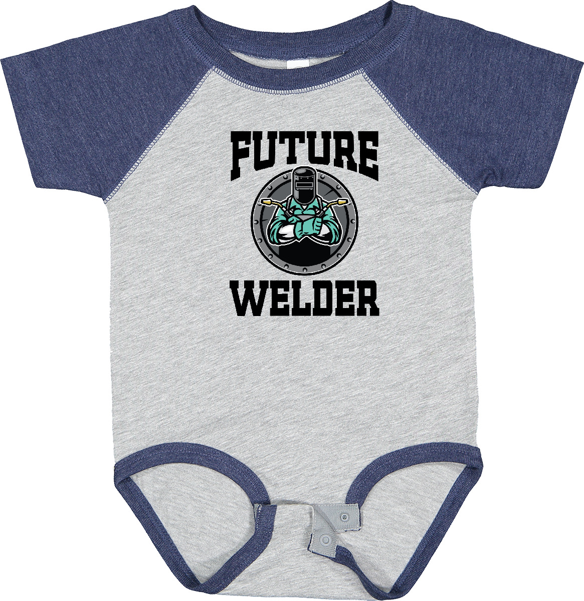 Inktastic Welding Future Welder Baby Clothes Boys or Girls Baby Bodysuit