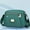 Green #3, variant on One Shoulder Crossbody Bag for Women, Large Capacity Multi-Compartment Leather Handbag with Double Zipper, Fashionable Shoulder Messenger Bag