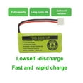 thumbnail image 6 of Baobian BT18433/BT28433 BT8300 Batt6010 BT1011 BT1018 BT184342/BT284342 Cordless Phone Battery, 6 of 6