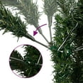 thumbnail image 3 of vidaXL Artificial Hinged Christmas Tree 150 LEDs & Ball Set 59.1", 3 of 7