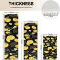 thumbnail image 4 of Yellow Lemon Fruit Slices Black Pattern Kitchen Rugs Sets Of 3,Kitchen Runner Rugs Non Skid Washable,Decorative Kitchen Floor Mats for Kitchen,Sink,Laundry,17"x30"+ 17"x47" + 17"x59", 4 of 6