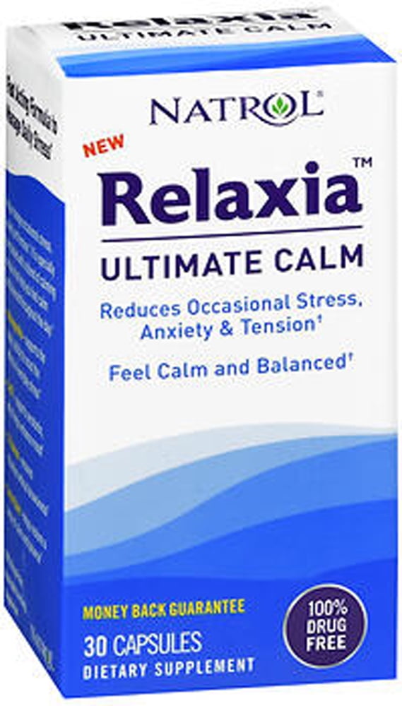 Natrol Relaxia Ultimate Calm Capsules 30 ct