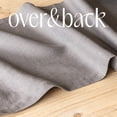 thumbnail image 6 of over&back 18x90 Washed 100% Linen Table Runner - Washable Table Runners for a Custom Home Decor Tablescape - Perfect for Coffee Table, Dinner Table, Living Room, and More - Grey, 6 of 11