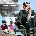thumbnail image 2 of Gafas de Sol Deportivas para Ciclismo VEWOE Polarizadas con Protección UV400, 2 of 7