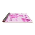 thumbnail image 2 of Ahgly Company Indoor Rectangle Abstract Pink Modern Area Rugs, 8' x 12', 2 of 4