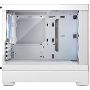 Fractal Design Pop Mini Air RGB White TG mATX High-Airflow Clear Tempered Glass Window Tower Computer Case