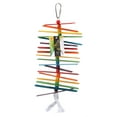 thumbnail image 2 of Caitec Featherland Paradise Popsicle Sticks Bird Toy Pet, 4.5" x 10", 2 of 5