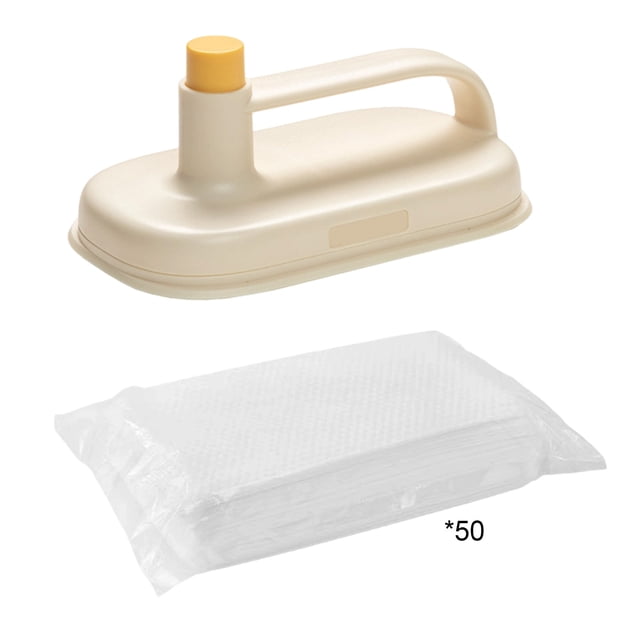 Replaceable Disposable Kitchen Degreasing Cloth,50pcs Disposable Dish Cloths, Cleaning Cloths for Kitchen, Bathroom, Household