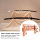 thumbnail image 4 of Soporte de Espada de Bambú de 3 Niveles Soporte de ExhibicióN de Montaje en Pared Estante de Espada SamuráI Colgador para Katana Wakizashi Tanto Genji, 4 of 5