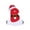 B, variant on Dmlowu 26 Letter Christmas Tree Ornaments - Personalized Christmas Ornaments for Xmas Tree, DIY Christmas Tree Decorations Pendant for Party Holiday Hanging Gifts