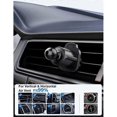 thumbnail image 4 of QX2B Mobile Bracket Clip Cellphone Holder Mount Vent Grip with Joint Ball Dia- 17mm, 4 of 5